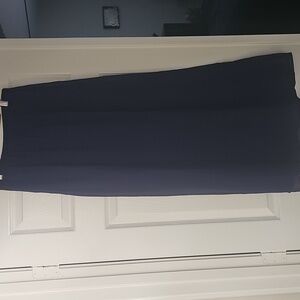 Mossimo Navy Maxi Sheer Skirt
